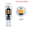 1/4Pcs Car Parking Lights T10 W5W LED Bulbs 3030 5SMD Instrument Lamp Auto License Plate Light