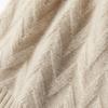 Cashmere Autumn and Winter New Women's Knitted Hat Casual Cable Windproof Warm Ear Protection Cap
