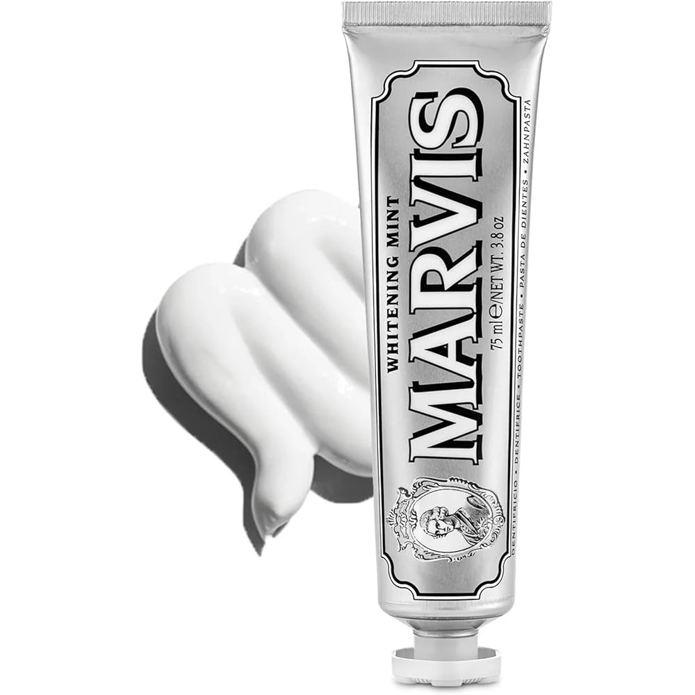 Marvis Whitening Mint Toothpaste Fresh Mint Flavor Oral Care Made in Italy 75ml