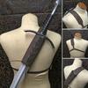 Fourreau d'épée en cuir PU de Chevalier Médiéval pour Pièce de Théâtre Cosplay