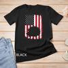 Hedgehog 4th of July Shirt American USA Flag Patriotic Gift Unisex T-shirt