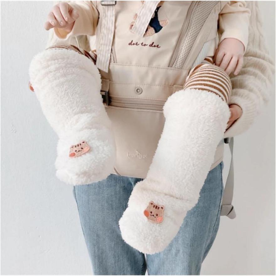 Autumn Winter Baby Socks for Newborn Thickened Plush Warm Baby Floor Socks Cute Learning To Walk Non Slip Socks with Dolls