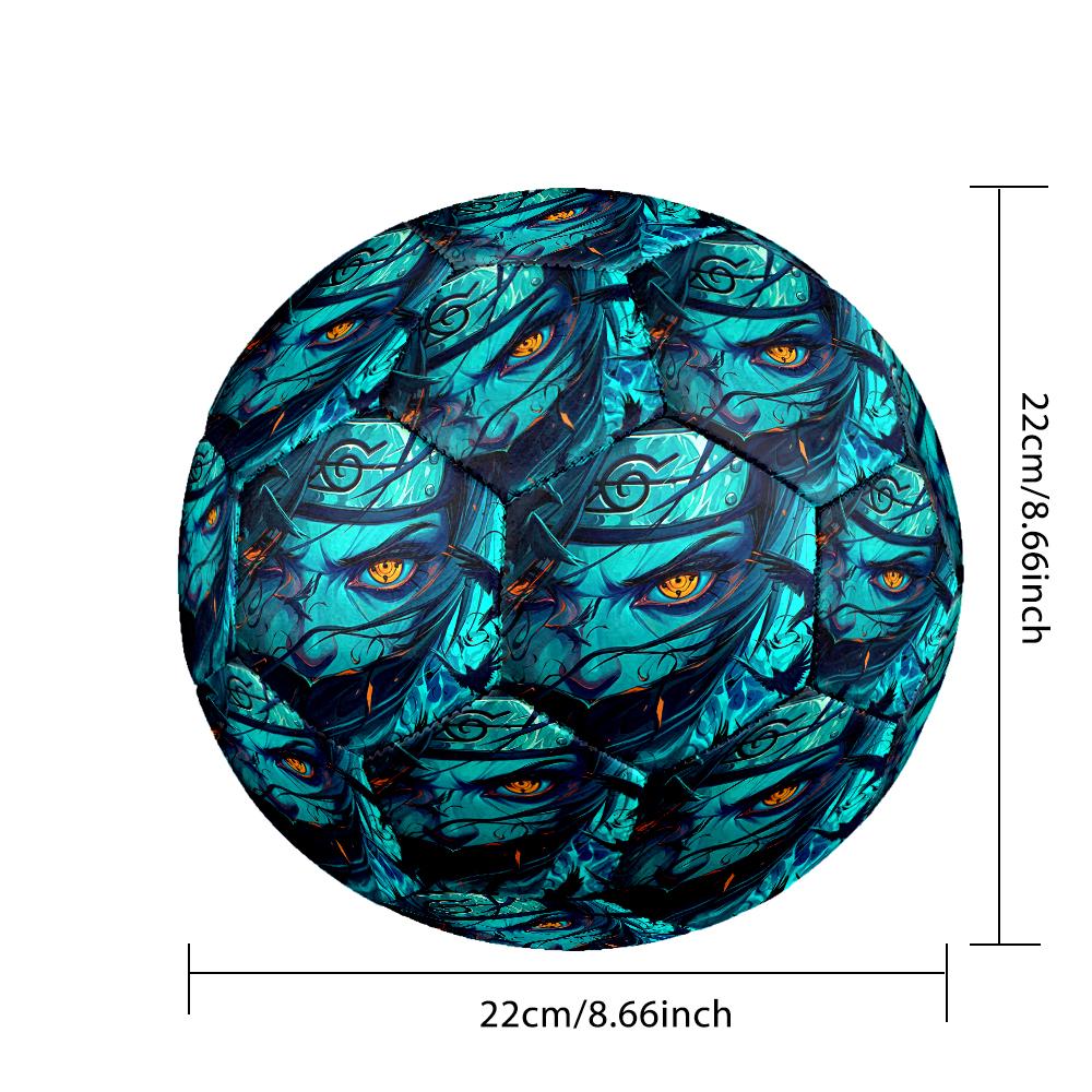 1pc Game Role Naruto Pattern Football, Size 5 Soccer Ball Outdoor Athletic Training Ball, Unique Style, Exquisite Holiday Gift