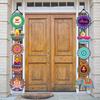 Diwali Festival Decor Creative Elephant Couplet Paper Door Hanging Set Banner
