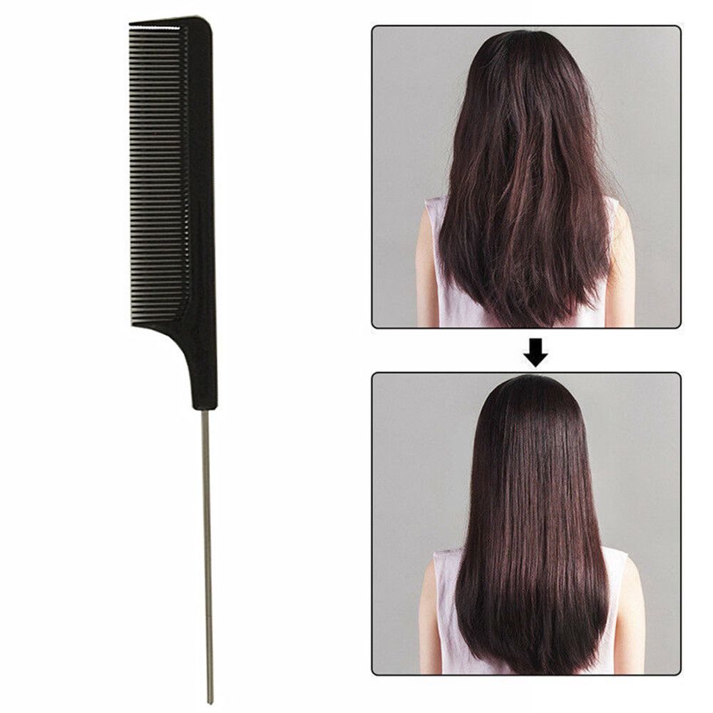 Salon Tool Barber Hair Extensions Toothed Pin Tail Foiling Highlighting Hair Comb Hair Brush