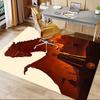 1pc Fire and Blood Office Carpet Chair Mats, Home Decor Mat | Fantasy Theme Mat | Durable Mat, Dragon DecorB01