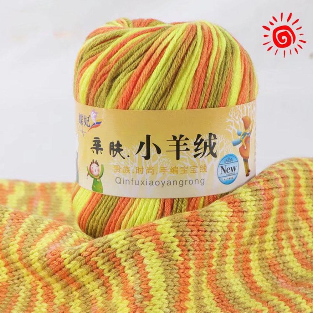 6 Strand Skin Friendly Cashmere Baby Thread Silk Protein Cashmere Hand Knitted Sweater Scarf Thread