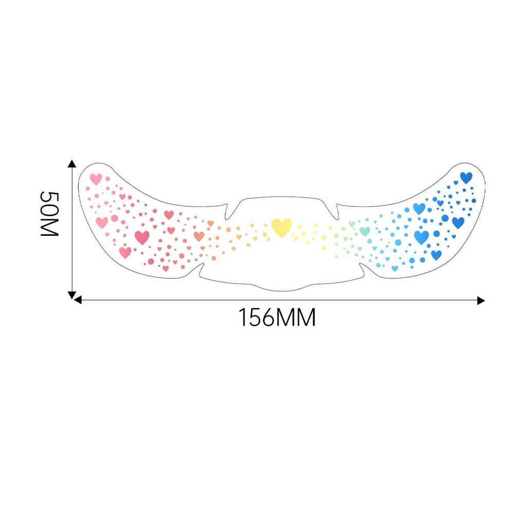 Waterproof Temporary Tattoo Stickers - Freckle, Heart, Butterfly Designs