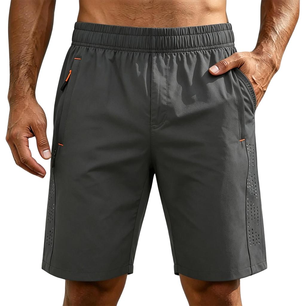 Herren-Shorts mit Schnelltrocknung für Sommer-Workouts und Freizeit