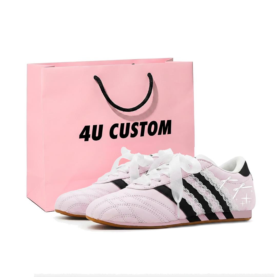 

Adidas Originals Taekwondo Pink Mist Ballet, Shopping Bag Slip Resistant, Abrasion Resistant, Breathable Low top JS1194(Team551-) 36