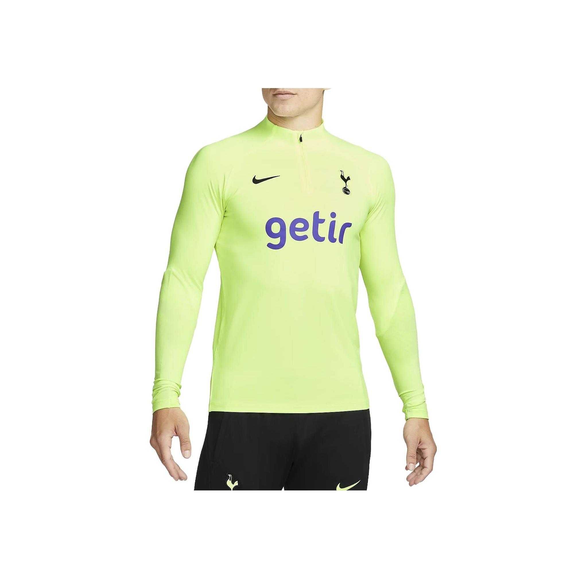 

Nike Football Training Series Slim Fit Retro Crew Neck Pullover Letter Pattern Long Sleeve T-Shirt Men Tops DM2460-702 L