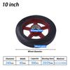 6, 8,10, 12 Inches Push Cart Rubber Wheel Heavy Duty Wheel Replacement Of Trolley Cart Handtruck/Pushcart