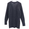 Celine Made In Italy Wool Long Sleeve Knit Cardigan 40 Gray Women Used