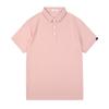 Solid Color Short Sleeve Polo Shirt Men Summer Collar T- Shirt Plain Work