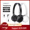 Type-C Wired Earphones for Huawei & Apple Tablets - Flat Head, High-Quality Sound