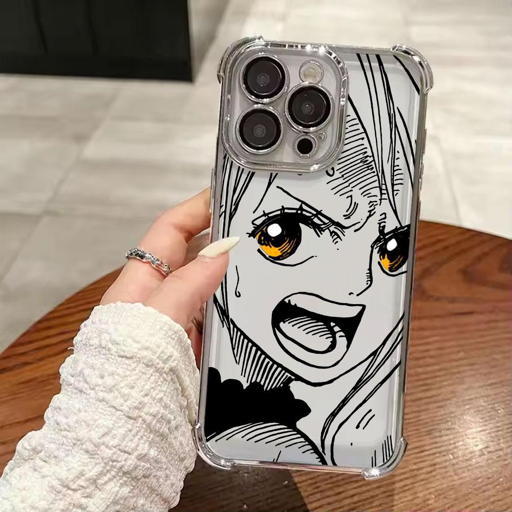 One Anime Piece Characters Soft Funda For iPhone 17 Pro 16 15 14 13 12 11 Pro Max Case 17 Plus 17E 16E 17Air Silicon Phone Cover