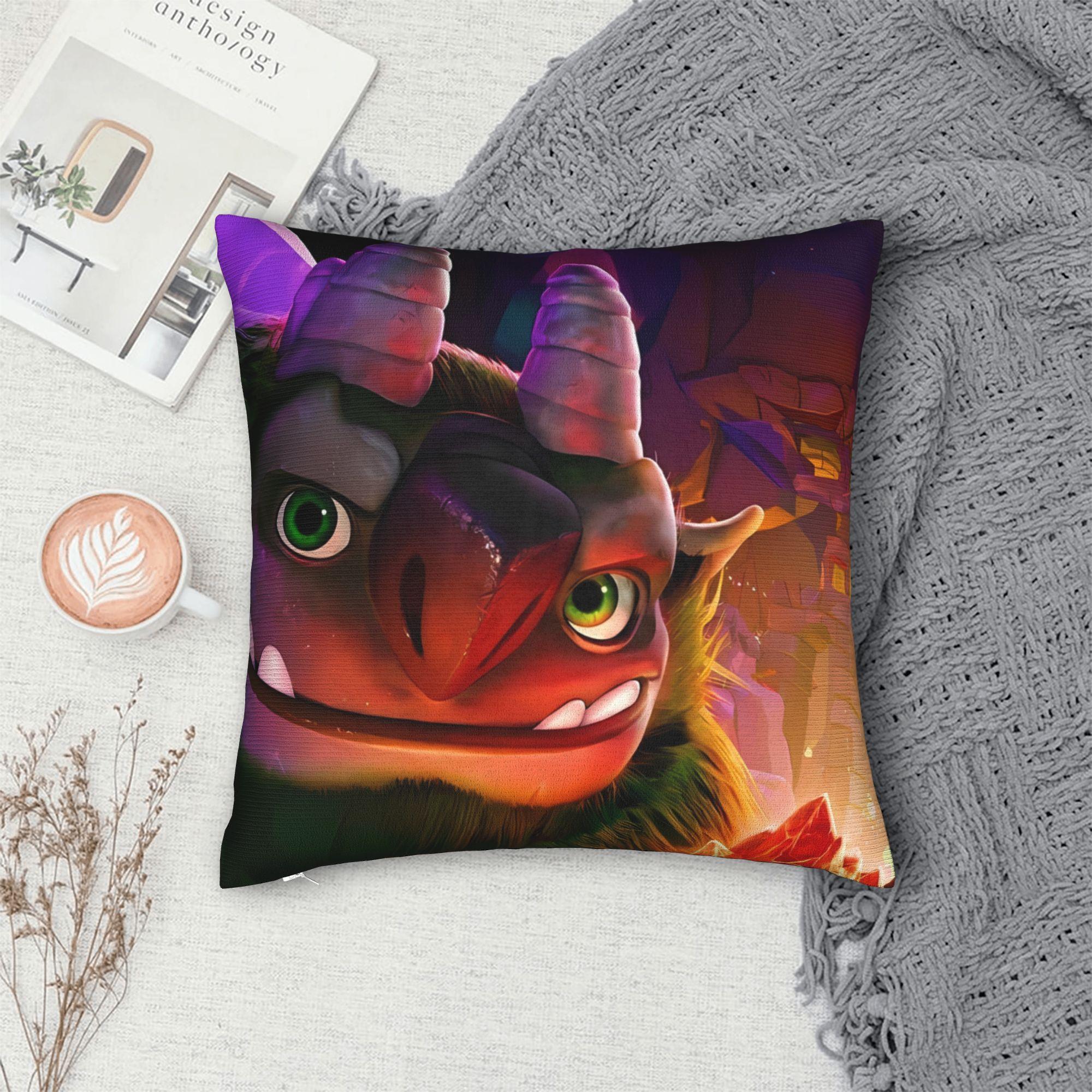 Fine Glasses Unisex Pillow Cover Trollhunters Tales Of Arcadia Morden Pillow Case For Living Room Bed Chair Pillowcases