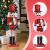 Nutcracker Statue Christmas Figurine Gift for Table Centerpieces Living Room