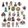Sticker 50-piece set cute anime seal waterproof decal stylish manga DIY diary suitcase snowboard guitar car water bottle bicycle skateboard motorcycle