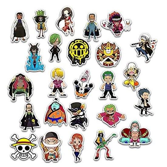 Sticker 50-piece set cute anime seal waterproof decal stylish manga DIY diary suitcase snowboard guitar car water bottle bicycle skateboard motorcycle