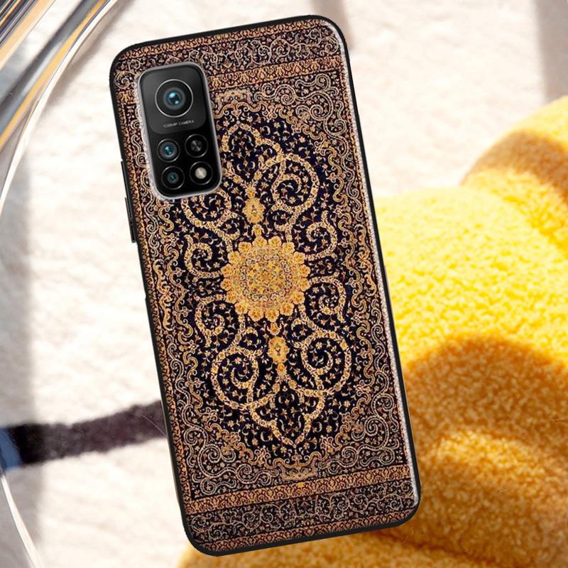Persian Carpet Floral Pattern Case For POCO X3 NFC X3 GT F3 M3 M4 Pro Back Cover Xiaomi Mi 11 Lite 10 Mi 11T Pro 10T