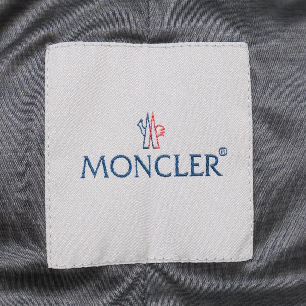 Moncler 2012 Graue Jersey Daunenjacke Jacke 1 grauGebraucht