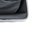 VW Passat B6 05-10 Gear Shift Knob Silver & Leather Boot with Chrome Frame, 6-Speed, Wide Ring