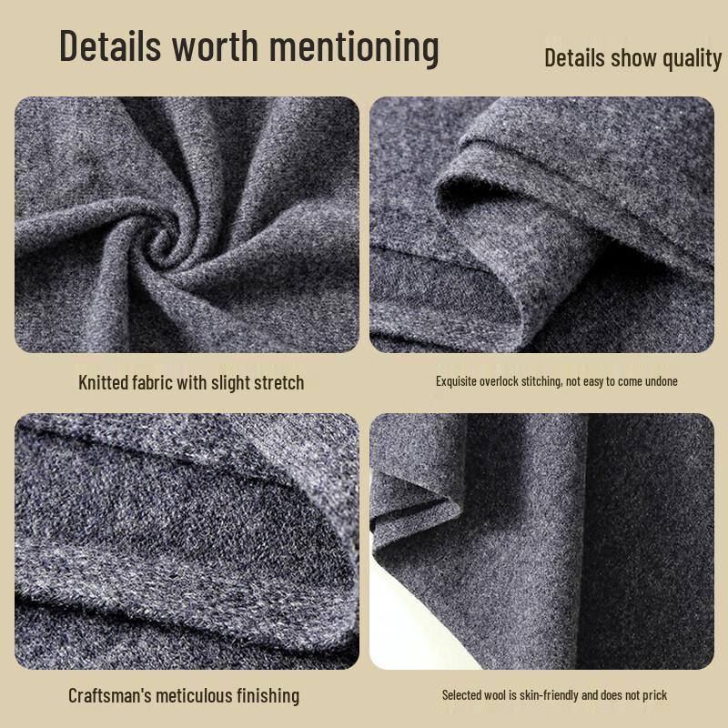 Tang Shi Women's Wool Triangle Shawl Gift Set