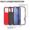 For iPhone 17 Pro Max Case Detachable PC + TPU Drop-Proof Back Cover