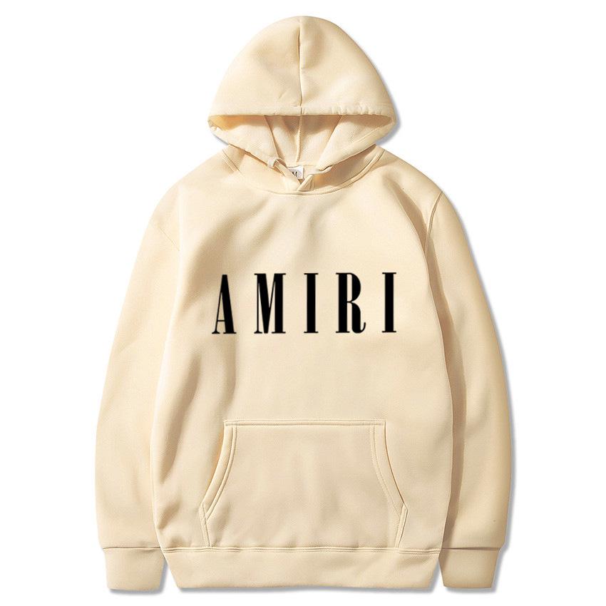 Unisex neformální mikina s potiskem Amiri - Trendy volná mikina