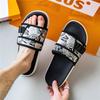 Fashion Slippers for menTrendy Style Letter Print Design High Quality Beach Slippers Can Be Worn Out Premium Fashion Women's Casual