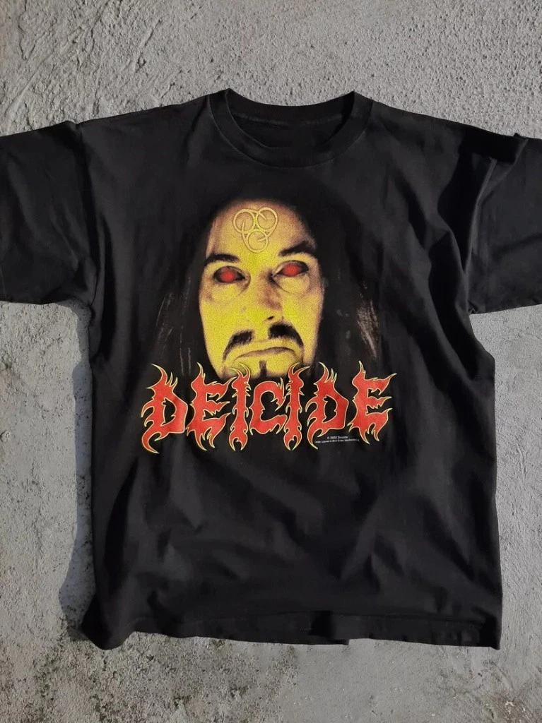 Винтажная футболка группы Deicide Insineratehymn 2000 Размеры S - 5XL 2F2080 S