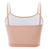 Girls Solid Color Spaghetti Straps Crop Top Ribbed Bra Vest Camisole Sportswear