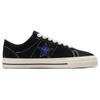 Quartersnacks x Converse One Star Pro Low Black Men Sneakers Egret Hyper-Blue A09555C