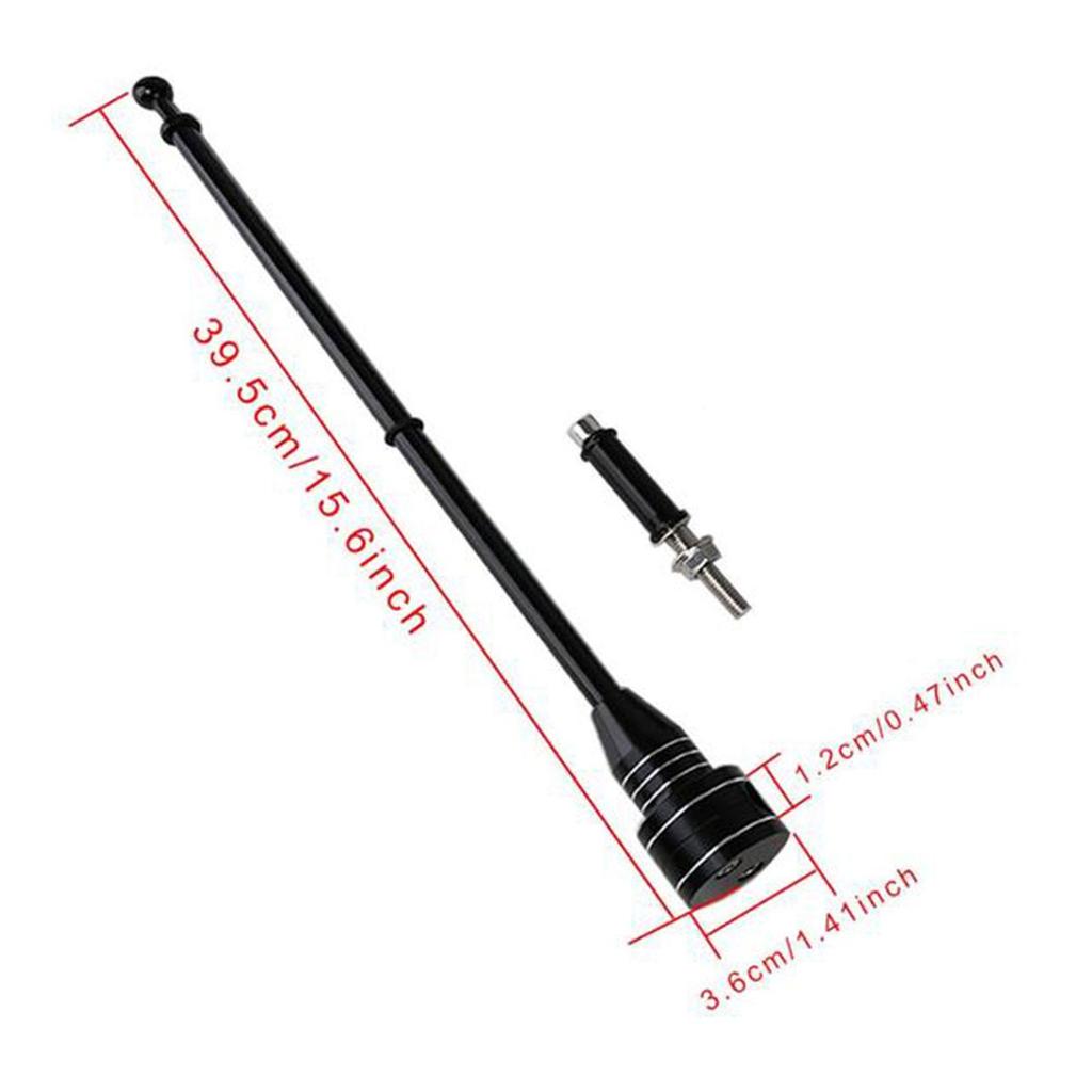 Motorcycle Flag Pole Mount Adjustable For Harley Rear Side Flagpole Rack Luggage Shelf With Base