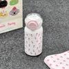 New Animal Stylish Thermos Cup Girls Big Cap Double Drinking Cup Straw Cup Portable Cute Stainless Cup Durable