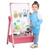 Kids' Double-Sided Magnetic Blackboard & Whiteboard: Erasable Drawing & Writing Stand with Coloring and Graffiti Features