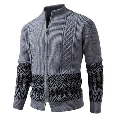 Automne et Hiver 2025 Nouveau Pull Décontracté à Col Montant Veste Mode Ample Grande Taille