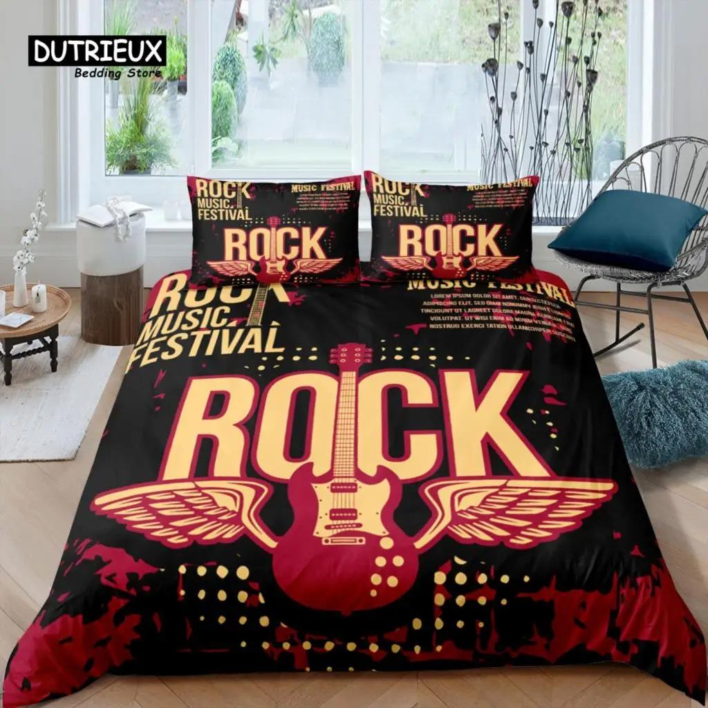 Home Living Luxury 3D Cello Music Print Bedding Set Duvet Cover Pillowcase Kids Bedding Set Queen and King EUUSAUUK Size