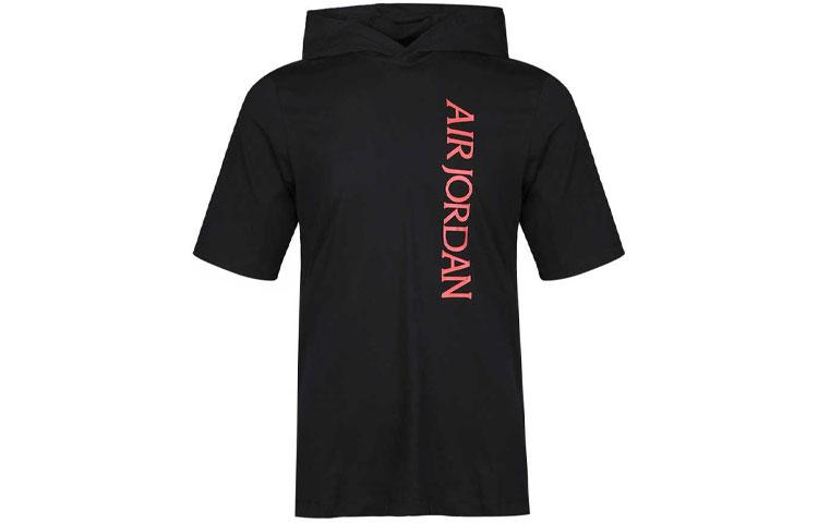 Мужская футболка Jordan с опущенными плечами, черная, CZ5056-010 XL