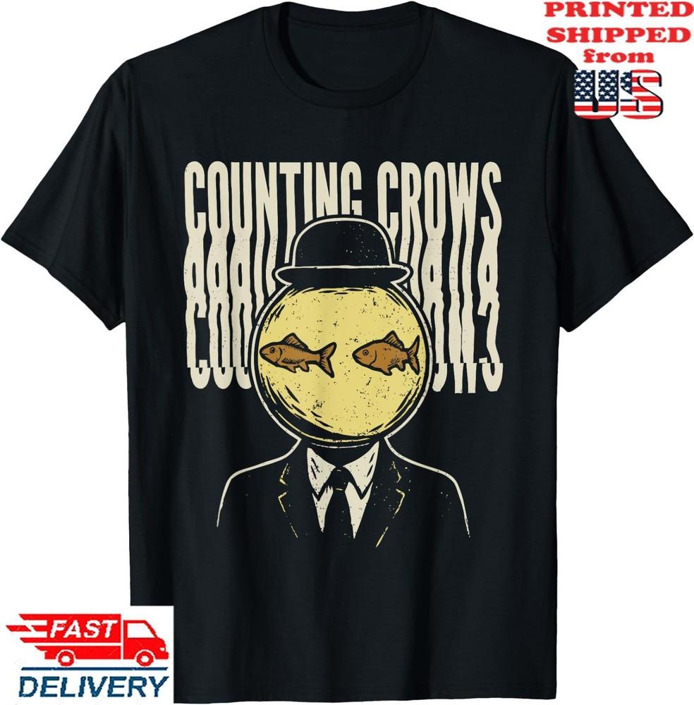 Counting Crows - Fishbowl T-Shirt, Unisex Tee Unisex T-Shirt M