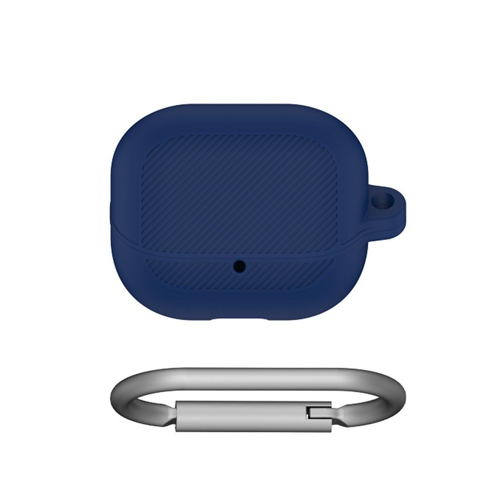 Silicone Earphone Case Shockproof With Keychain Protective Cover Anti-Scratch Protector Shell for TOZO Crystal Pods
