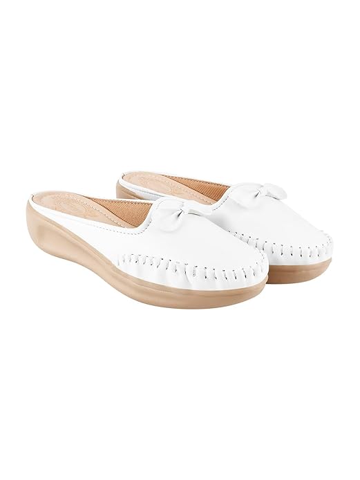 Shoetopia Womens Stylish Comfort Loafers Lightweight Cushioned Sole | Casual & Party Wear Sandals for Women Platform Heel