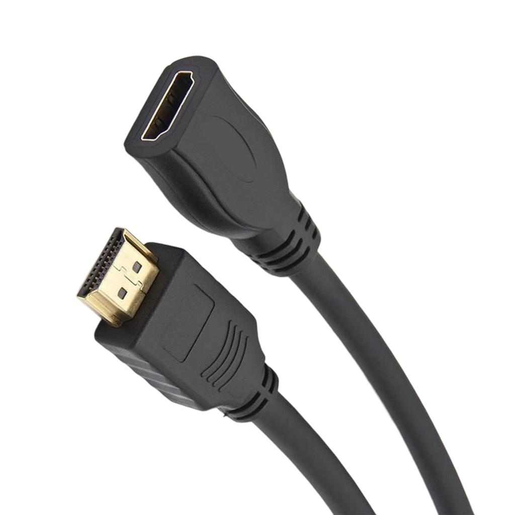 Fast Speed HDTV Cable 1080P Male to Female Video Display Cable for HDTV Laptop Projector Computer Gaming Console