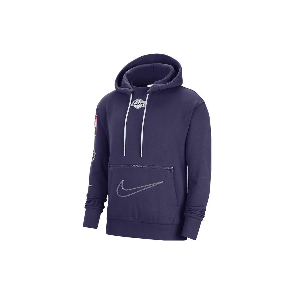 Nike Nba Los Angeles Lakers Courtside Loose Fit Hoodie DN4725-535
