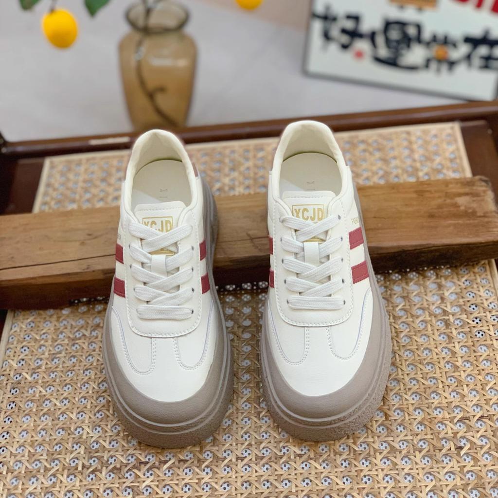 Shoes women's autumn new versatile breathable sports shoes platform heightening board shoes casual