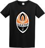 Shakhtar Donetsk Artystyczna koszulka z nadrukiem tie dye Hip Hop Luźny Styl Czarna