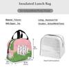 11 Cats Insulated Lunch Bag with Clasp Closure, Black, Bento Box, Insulated, Cooler Bag with Zipper, Compact, Soft Cooler Bag, Tote/Eco Bag