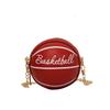 Network Red Personality Fun Pink Ins Versatile Chain Football Basketball Shoulder Bag