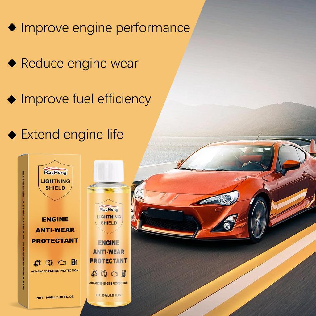 RAYHONG Engine Protectant Car Protectant Noise Reducing Anti-Shaking Anti-Rust Car Cleaning and Maintenance Agent